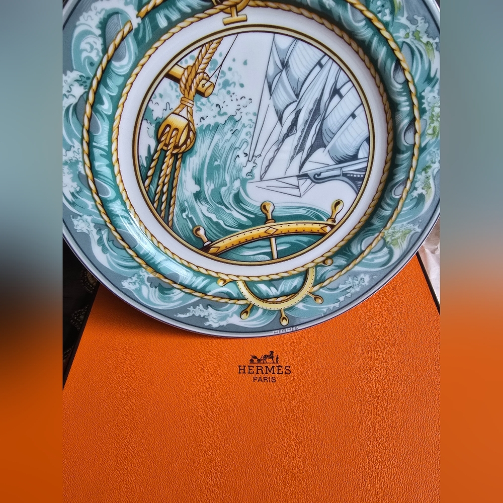 Hermès Nautical Decorative Plate